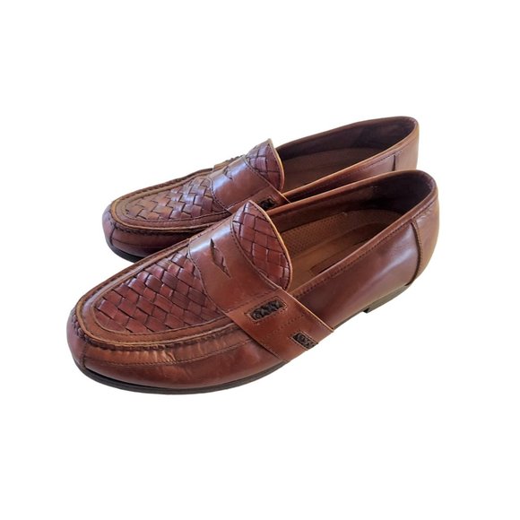 Florsheim | Shoes | Florsheim Mens Brown Woven Leather  display picture 3